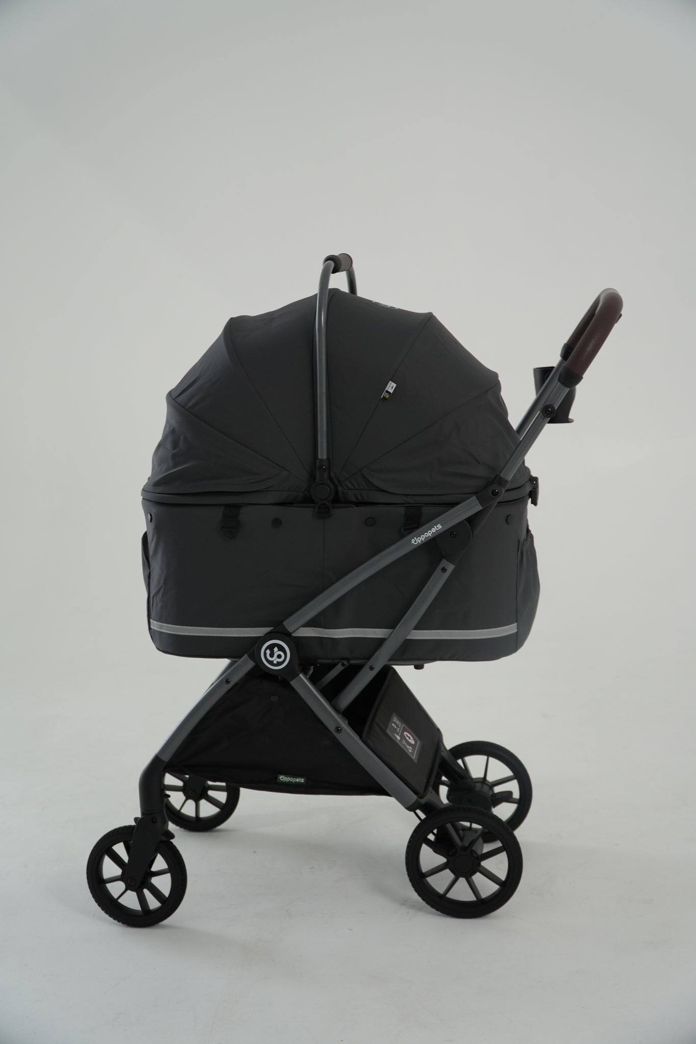 Flander 2-in-1 Pet Stroller - Charcoal