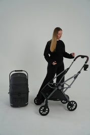 Flander 2-in-1 Pet Stroller - Charcoal