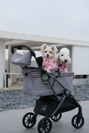 Hybrid Pet Stroller - Warm Grey
