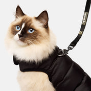 Cat Puffer Jacket by Catventure - Black