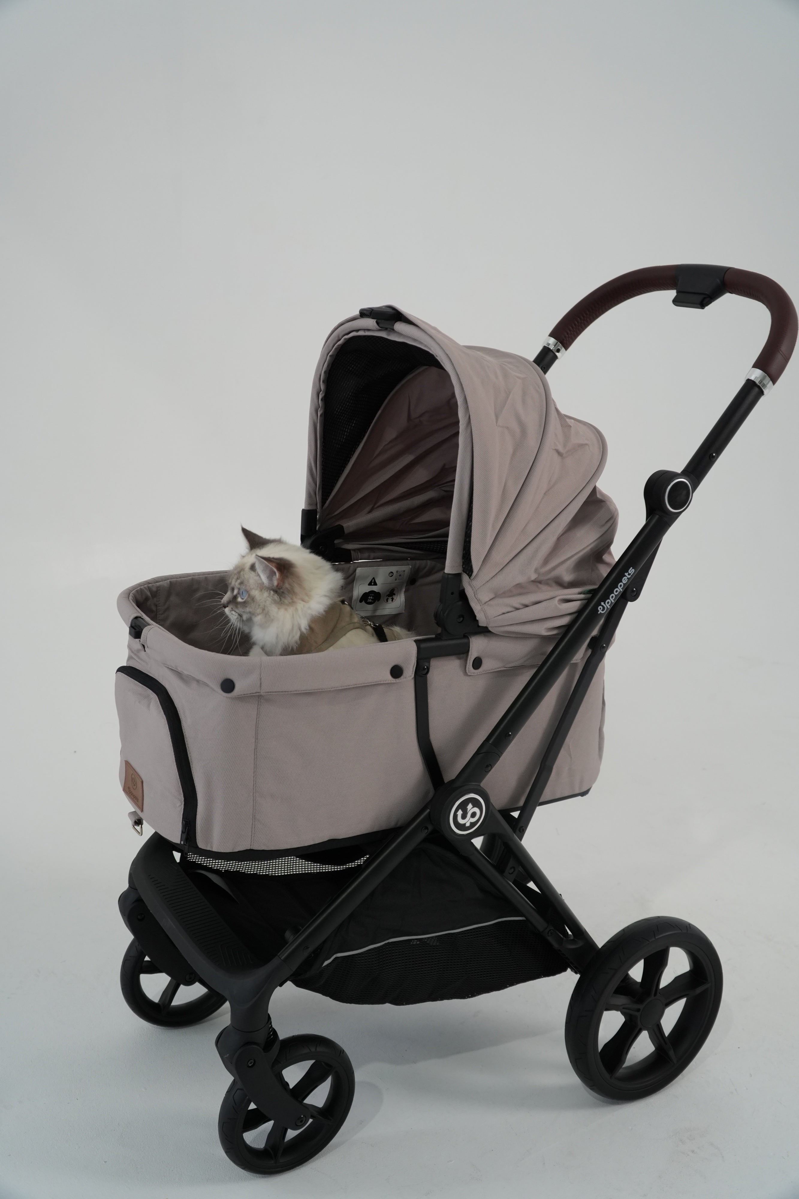 Nero Plus Pet Stroller - Beige