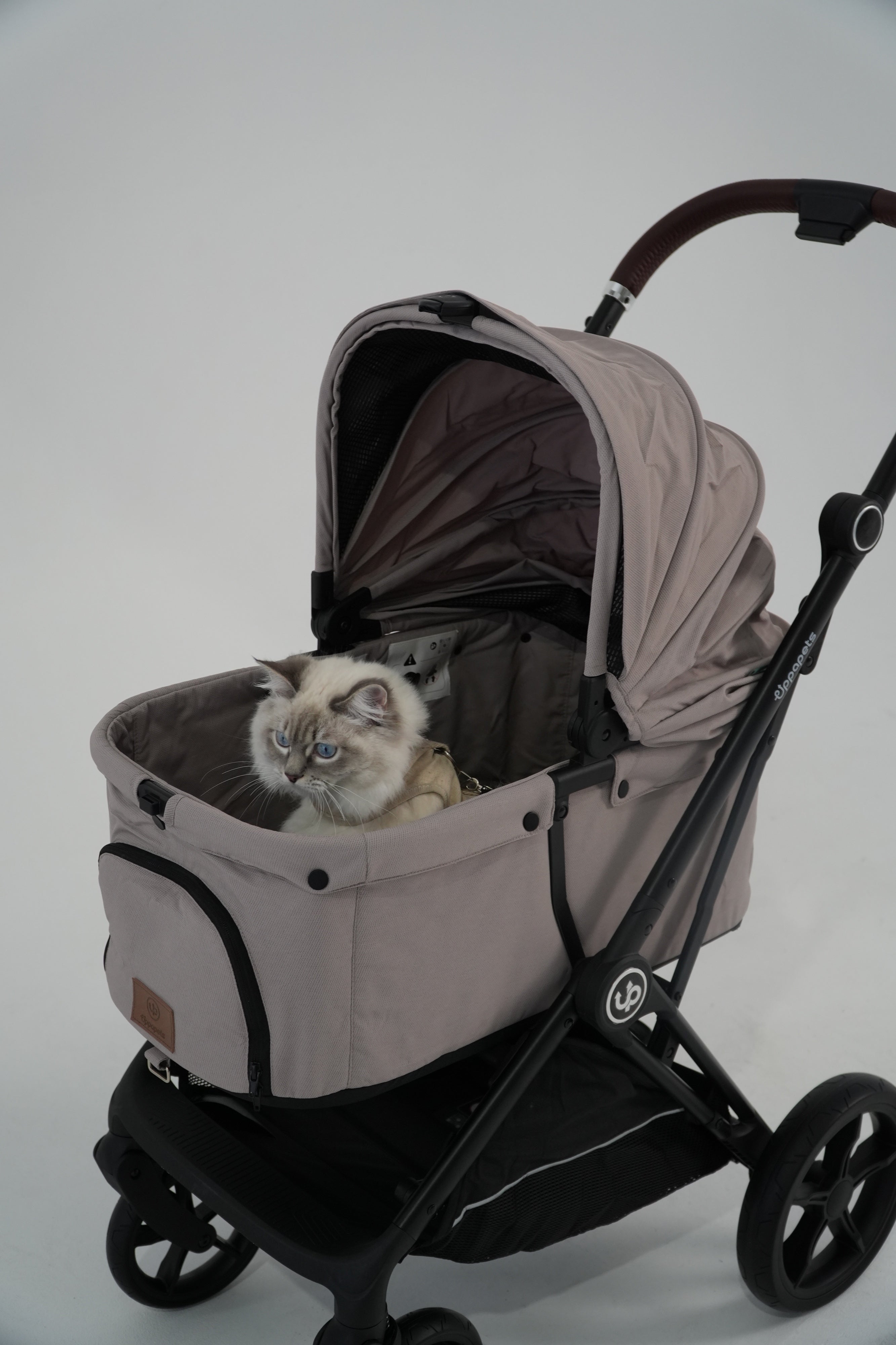 Nero Plus Pet Stroller - Beige