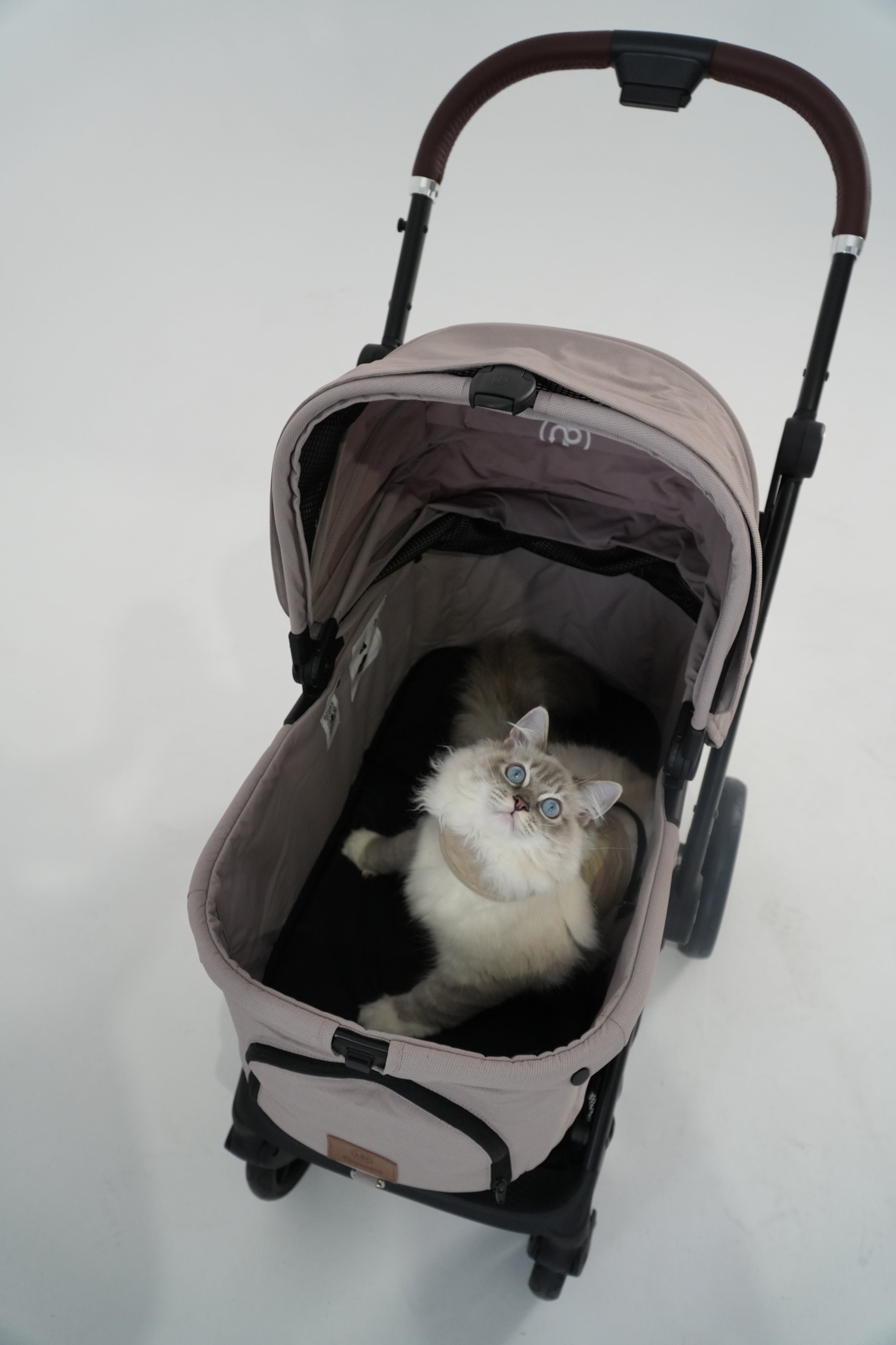 Nero Plus Pet Stroller - Beige