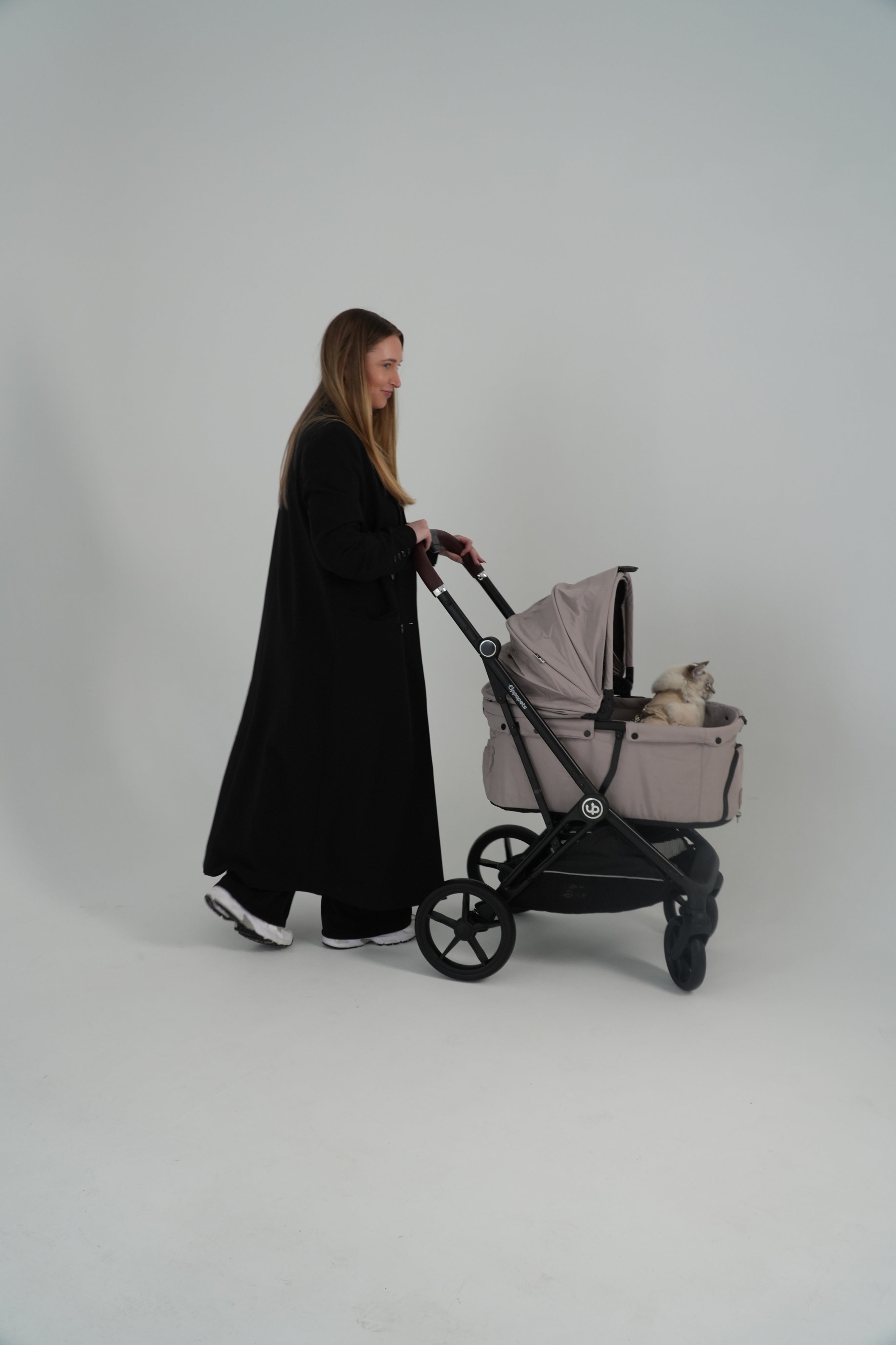 Nero Plus Pet Stroller - Beige