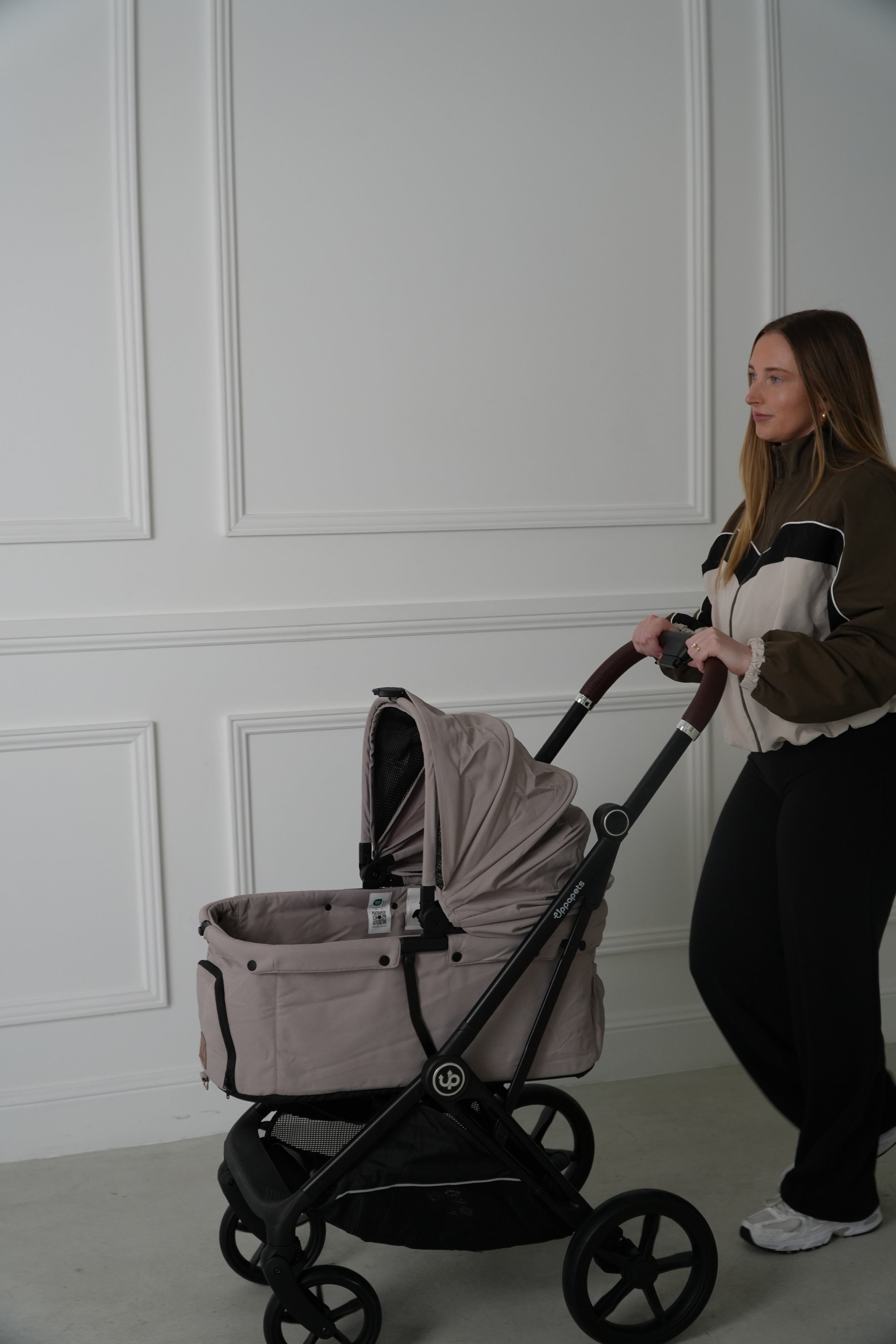 Nero Plus Pet Stroller - Beige