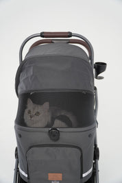 Flander 2-in-1 Pet Stroller - Charcoal