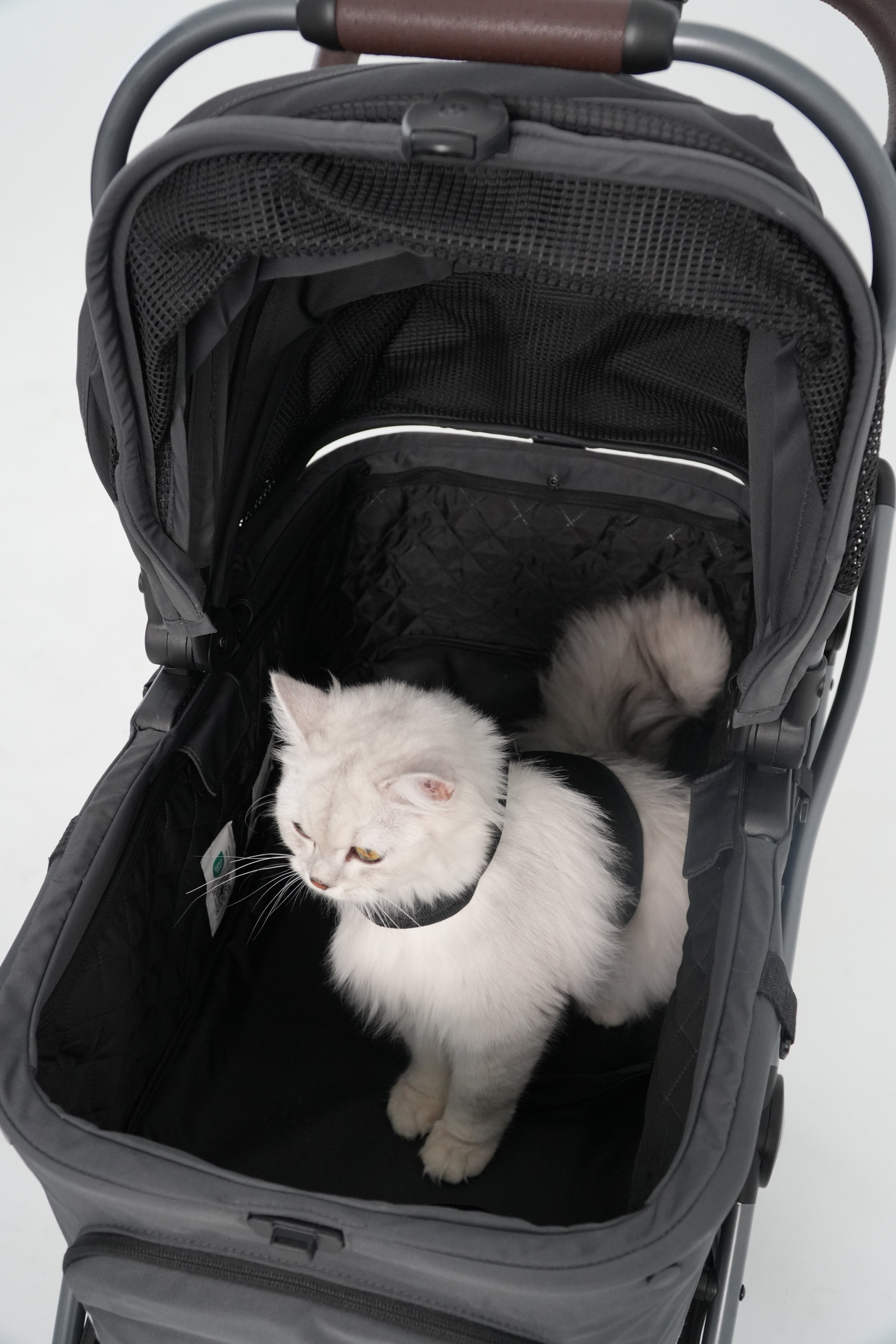 Flander 2-in-1 Pet Stroller - Charcoal