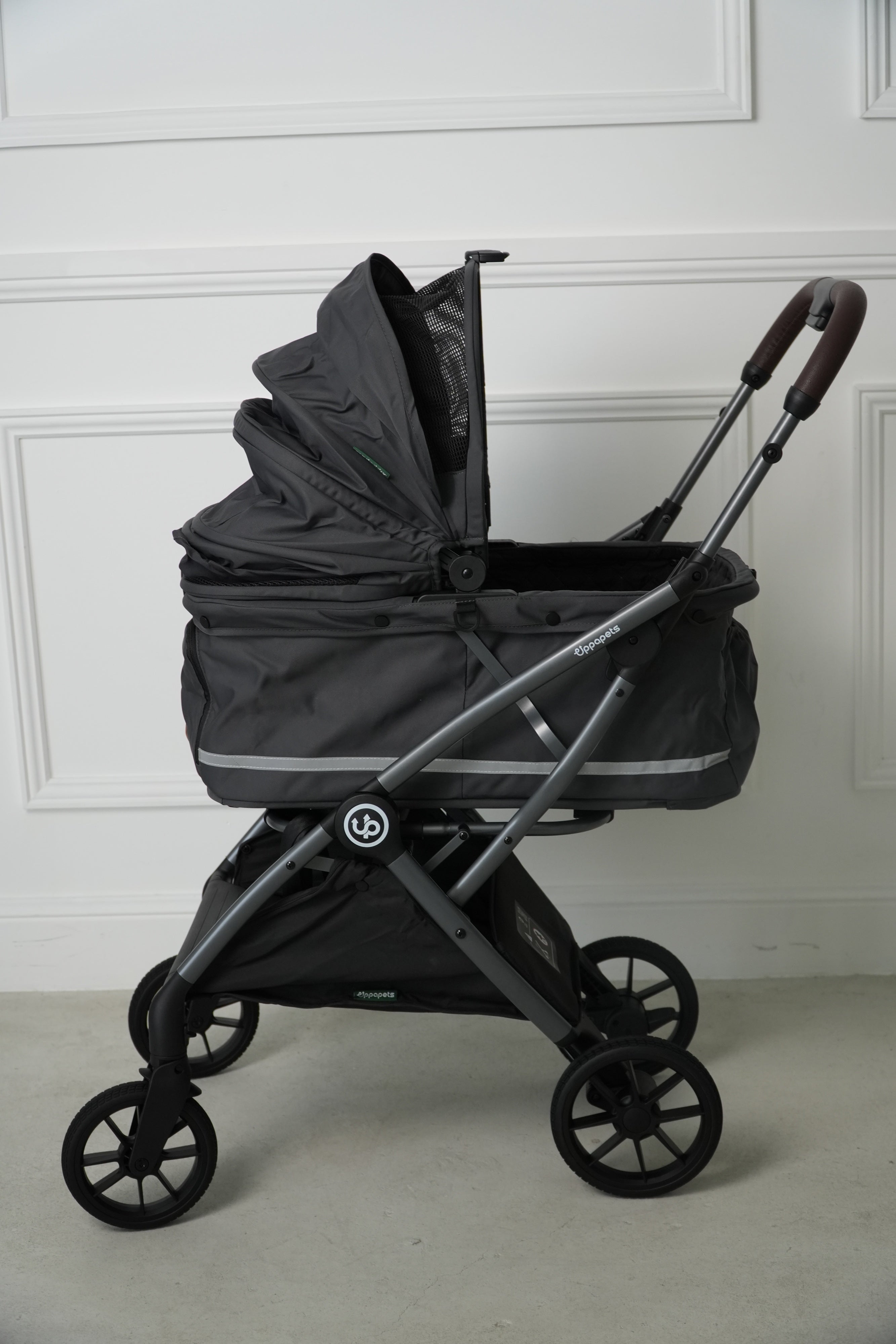 Hybrid Pet Stroller - Charcoal