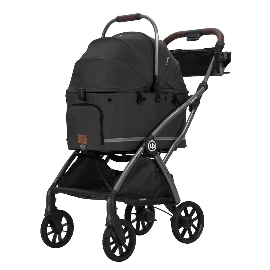 Flander 2-in-1 Pet Stroller - Charcoal