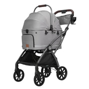 Flander 2-in-1 Pet Stroller - Warm Grey