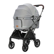 Hybrid Pet Stroller - Warm Grey