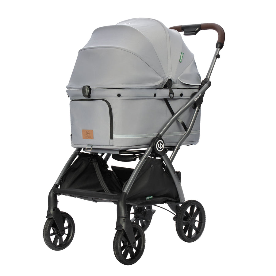 Hybrid Pet Stroller - Warm Grey