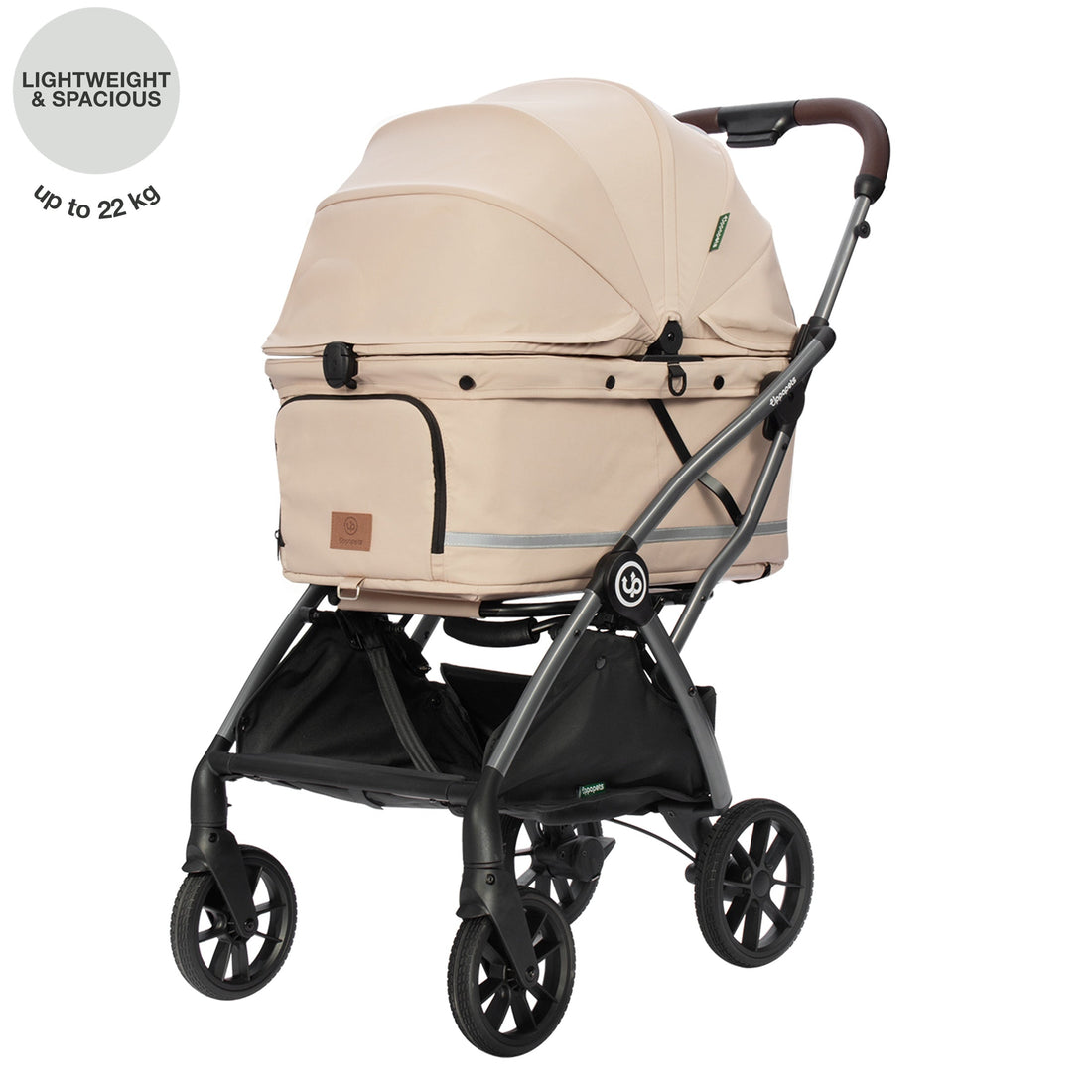 Hybrid Pet Stroller - Beige