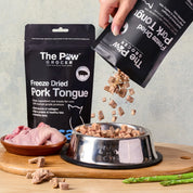The Paw Grocer Freeze-Dried Premium Pork Tongue