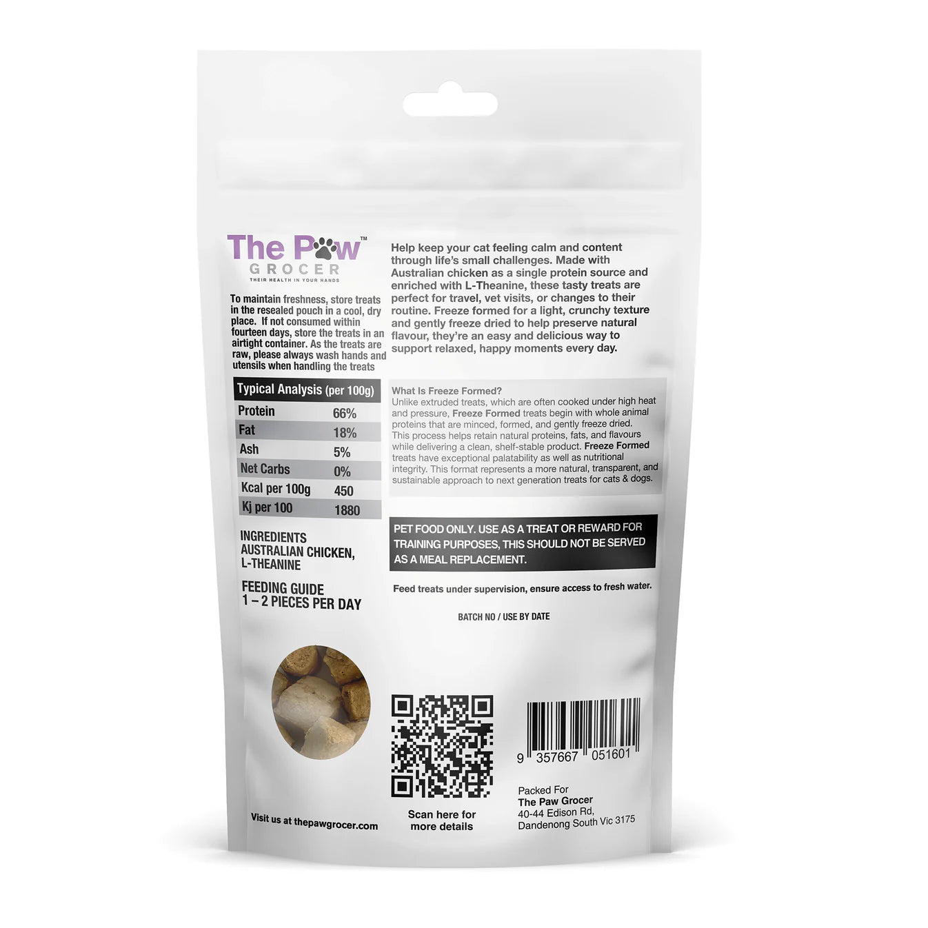 The Paw Grocer Freeze - Serene