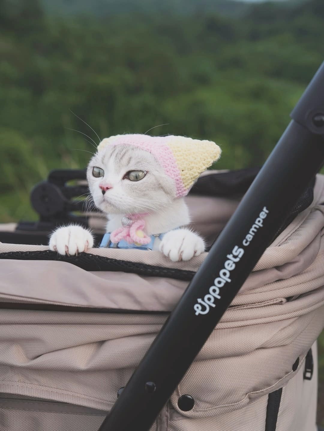 Camper Large Pet Stroller - Beige