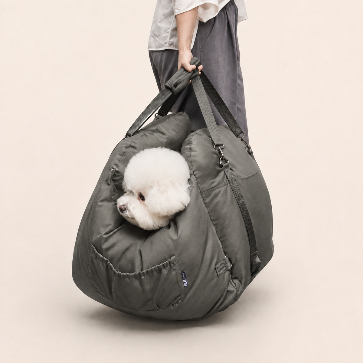 Anne ISOFIX Pet Car Seat - Storm Gray