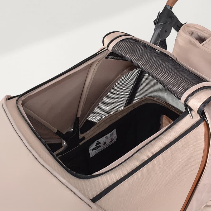 Camper Large Pet Stroller - Beige