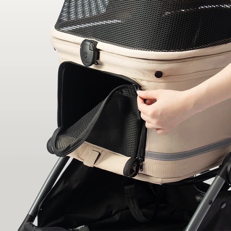 Camper Large Pet Stroller - Beige
