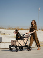 Camper Large Pet Stroller - Beige
