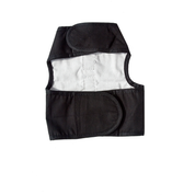 black catventure kitten harness escape proof underside view